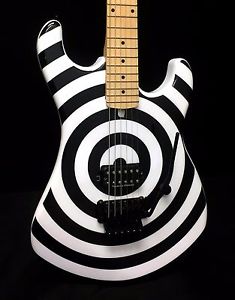 Kramer The '84 Baretta Electric Guitar - White & Black Bullseye