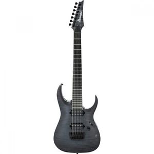 Ibanez RGAIX7FM-TGF Transparent Gray Flat Iron Label Electric Guitar From JP