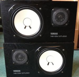 Yamaha NS-10M Pair Of Studio Monitors NS10 NS10M