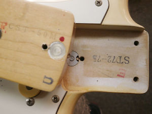 Fender Japan ST72-75 E Serial Used  w/ Gigbag