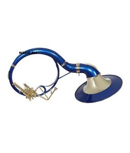 BRAND NEW GOLDEN+BLUE COLORED SUSAPHONE VERY GOOD PC=BAG+MP