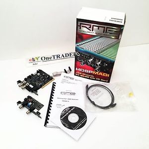 RME Hammerfall DSP MADI Card & Exp Board 128 Ch. 24bit / 96hHz*Mint*