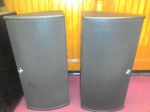 Electro‑Voice FRI‑28LPM‑BLK Dual 8" Low Profile Floor 2x
