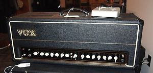 Vox AC 100 Classic Plus AC100CP all tube guitar amp head with footswitch