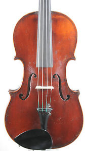 A good French violin for sale inc. old case and old bow
