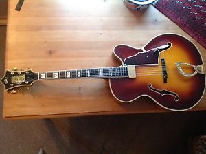 Guild artist award 1980s solid top hand made in USA archtop jazz guitar Gibson