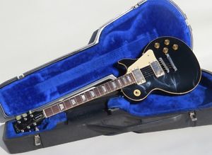 MINT 1987 Gibson Les Paul Standard RIGHT-HANDED Ebony BLACK Electric Guitar