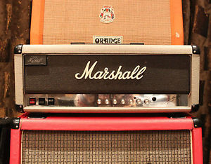 Vintage 1987 Marshall JCM 25/50 2555 100w Silver Jubilee Amp Amplifier SERVICED
