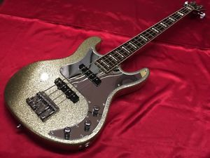 ESP Rin Lynn Silver Sparkle Used Electric Guitar with Soft Case JP F/S