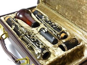 1962 GOLDEN ERA BUFFET R13 Bb CLARINET–NEAR MINT,ALL NEW PADS/CORKS, BACKUN BELL