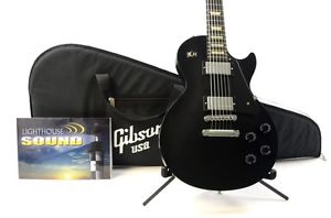 2016 Gibson Les Paul Studio Faded Series T Electric Guitar - Satin Ebony w/ Bag
