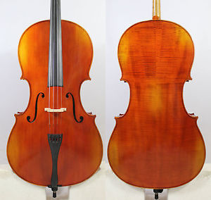Best Model!Stradivari 7/8 Cello Copy #2078 Sweet Clear Tone!"European Wood"