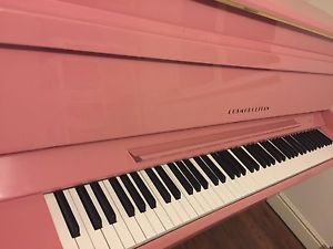 Rare Modern PINK High Gloss Kimball USA Upright Piano Can Deliver
