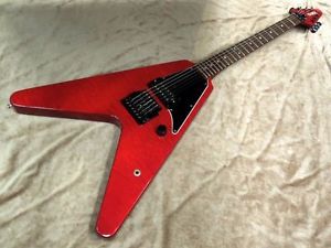 [USED] HAMER USA Vector KK Downing Flying V type, Electric guitar Very Rare!!!