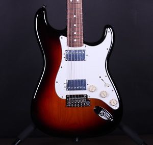 Fender American Standard Stratocaster HH Sunburst Strat Electric Guitar w/Case