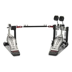 DW 9000 Series Double Bass Drum Pedal eXtended Footboard. Huge Saving
