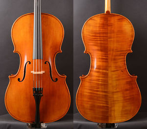 1/8 Size Modern Strad style Cello Deep Tone Professional Setup