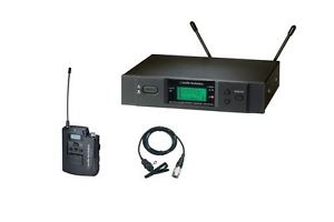 Audio Technica ATW-3131BC UHF BodyPack Wireless Microphone System W/Lavalier Mic