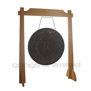 32” Mother Tesla Gong on Unlimited One Gong Stand with Mallet