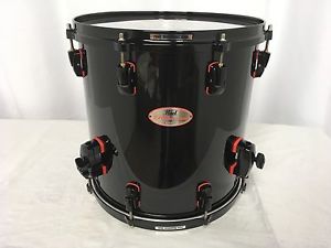 Pearl Reference 14" X 14" Floor Tom/Piano Black/REDLINE Series/Finish # 103/New