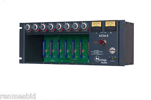 Heritage Audio MCM-8 500-Series 8-Slot Chassis w/Neve-Style Summing Mixer NEW