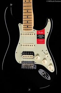 Fender American Pro Professional Stratocaster HSS Black Maple (709)
