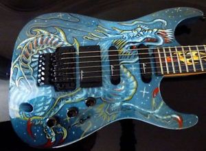 1992 Jackson Stealth Professional "BlueDragon" Archtop with Luthier Setup