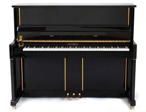 Feurich Piano Mod. 125 Design schwarz Messing NEU