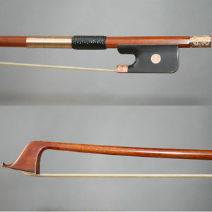 E.Sartory Model Master Pernambuco Wood Cello Bow 4/4 81.2g 14K Gold