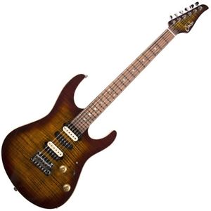 Suhr Modern Electric Guitar w/ Flame Maple Top in Bengal Burst Finish + Hardcase
