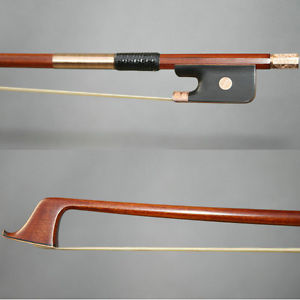E.Sartory Model Master Pernambuco Wood Cello Bow 4/4 80.4g 14K Gold