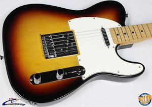 2010 Fender Standard Telecaster w/ Gig Bag Brown Sunburst Very Clean! Tele 38347