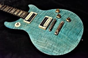 Gibson Custom Shop: Electric Guitar TAK DC AQUA BLUE 1st USED
