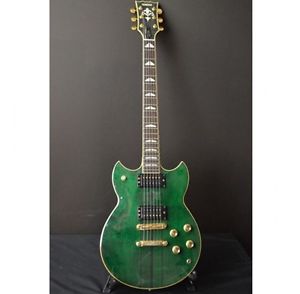 YAMAHA SG-1500 Green w/hard case Free shipping Guiter From JAPAN #A2639