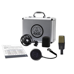 AKG C414 XLII Reference Multipattern Condenser Vocal Solo Instrument Microphone