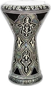 Doumbek 18.5" - Gawharet El Fan Sombaty Plus Darbuka  - Blue Pearl Palace #99999