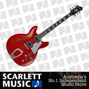 Hagstrom Super Viking Semi Hollowbody Electric Guitar Wild Cherry *BRAND NEW*