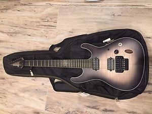 Ibanez Iron Label S SIX6DFM DCB Dark Space Burst Flame Maple Electric Guitar