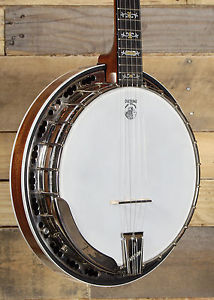 Deering 5 Deluxe 5 String Banjo w/ Case