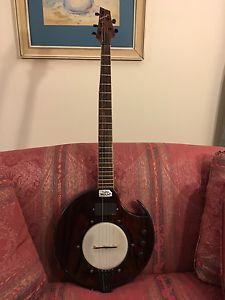 Nechville Meteor Electric Banjo RARE Custom Prototype Flexi-mount Neck EMG81