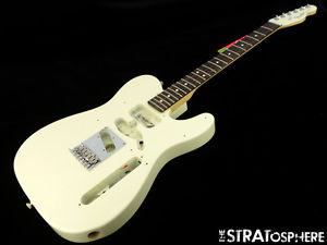 Fender American Standard Tele BODY HARDWARE NECK+TUNERS Telecaster White