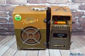 Vintage Premier 88N Suitcase Tube Guitar Amplifier 6V6 25 Watts, Rare!
