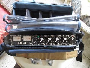 Field Mixer 4 channels SQN-4S IVe + Portabrace MXC-SQ4S + Cables and connectors