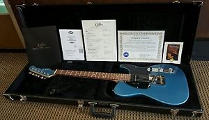 USA G&L ASAT Classic Bluesboy 90 Marina Blue Detroit Muscle Electric Guitar
