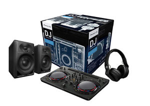PIONEER Dj Starter Pack Pioneer DDJWEGO4 + DM40 + HDJ700 APOELECTRONICS