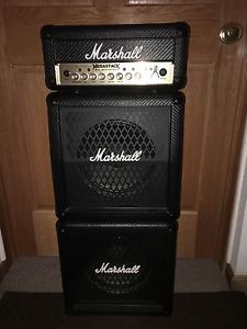 Marshall Dave Mustaine Megastack MG15FX Micro Mini Stack Amp Head Cabinets