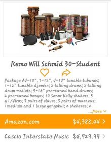 Remo Drum set