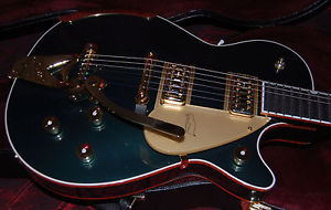 2016 Gretsch Guitars G6134T-CDG Limited Edition Penguin Bigsby Cadillac Green