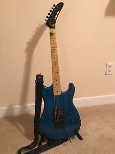 Rare 1984 Kramer Baretta Custom Order Floyd Rose Roland Non Angled Banana