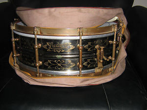 LUDWIG BLACK BEAUTY SNARE DRUM,  ..1920s